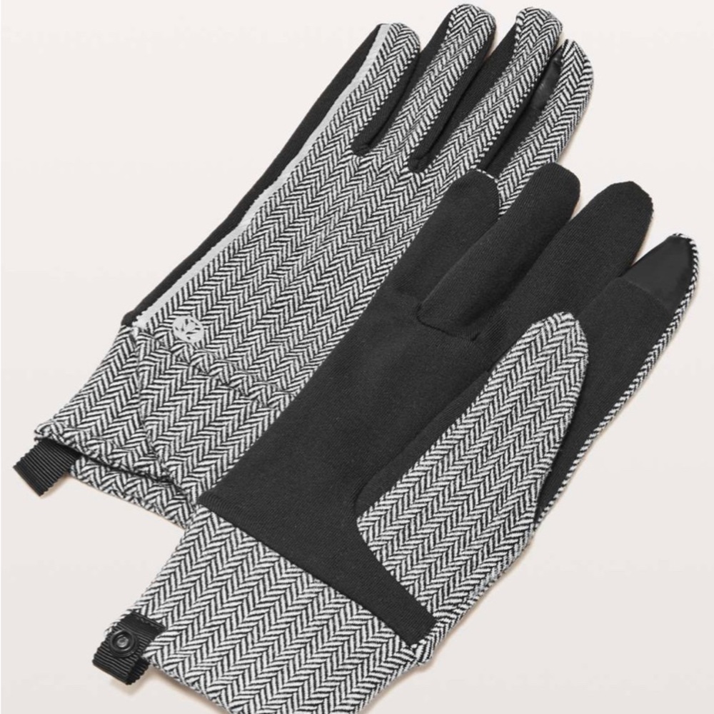 Lululemon Cross Chill Run Gloves M/L